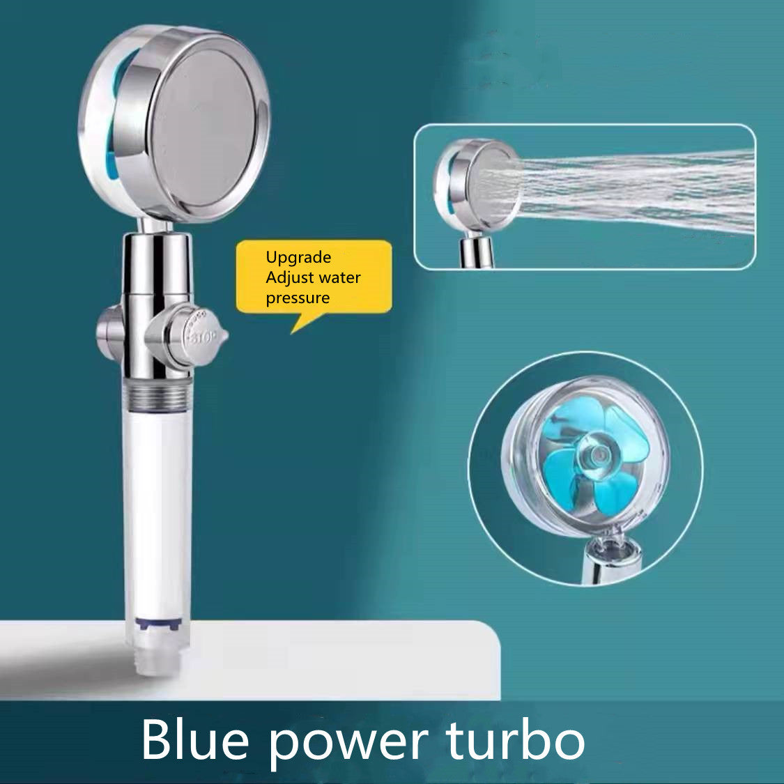 360-Degree Rotating Water Saving Shower Head