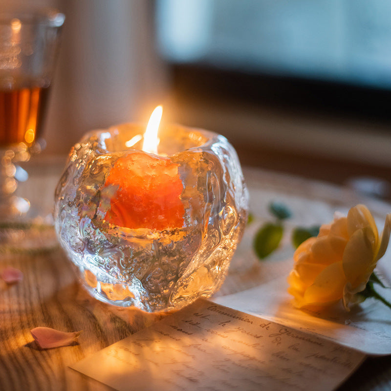 Glass Romantic Candle Light