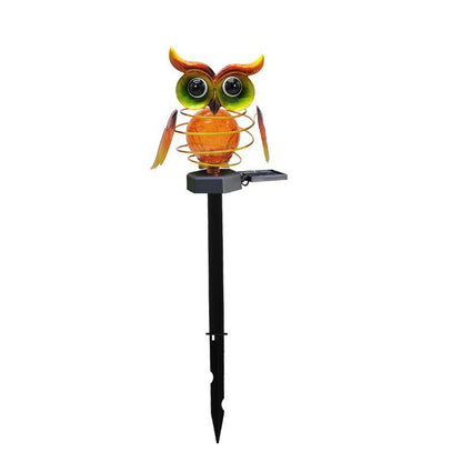 Solar Owl Lawn Lamp