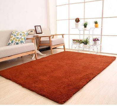 Soft White Living Room Rug