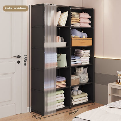 Dust-Proof Wardrobe Storage Cabinet