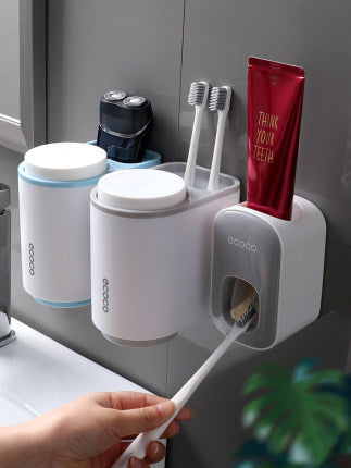 Wall-Mounted Automatic Toothpaste Dispenser