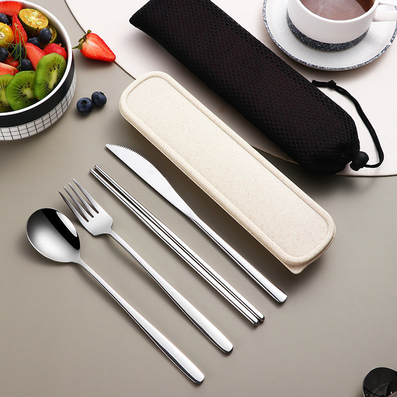 304 Stainless Steel Gold Flatware Set