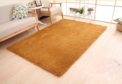 Soft White Living Room Rug