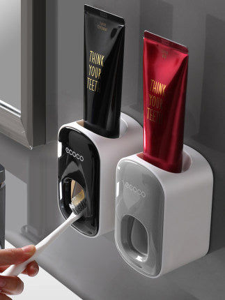 Wall-Mounted Automatic Toothpaste Dispenser