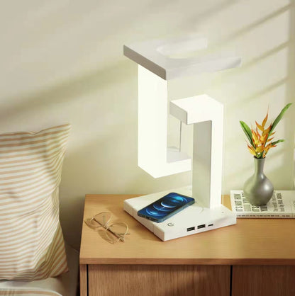 Creative Smartphone Wireless Charging Suspension Lamp