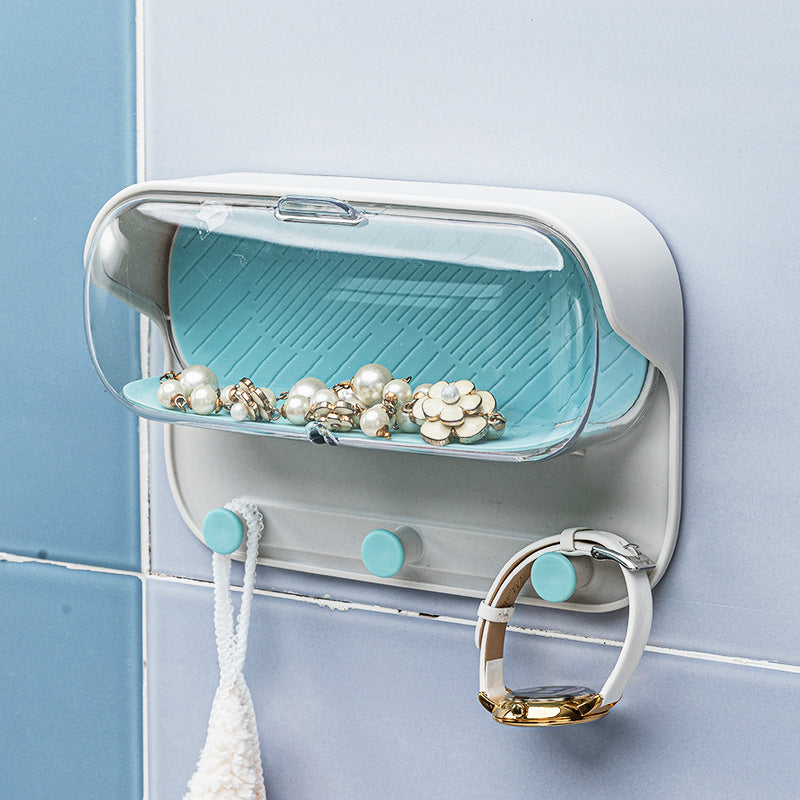 Punch-Free Wall-Mounted Bathroom Holder