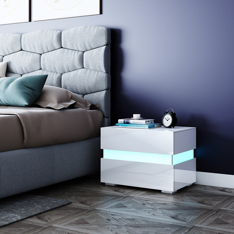 Modern Minimalist Two-Drawer Chest – Side Table