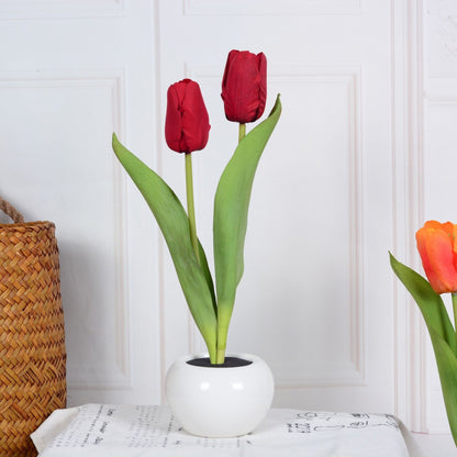 LED Tulip Flower Night Light