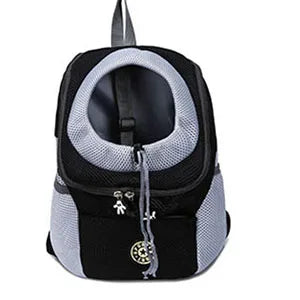 Outdoor Pet Dog Carrier Bag Portable Travel Backpack  Front Bag Double Shoulder Mesh Backpack Head Carrying Bags For Cat