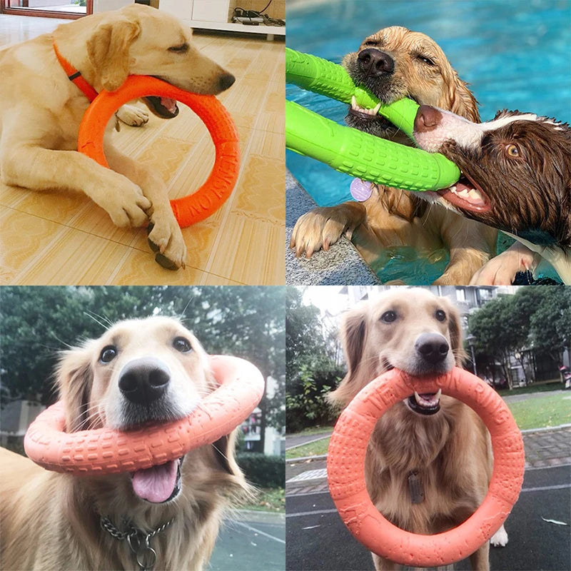 Dog Toy Training Ring Puller Puppy Flying Disk Chewing Toys Outdoor Interactive Toy Dog Game Playing Supplies Zabawki Dla Psa