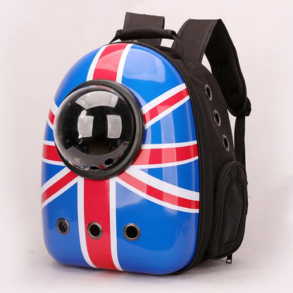 Cat Backpack Astronaut Window Bubble Carrying Pet Carrier Travel Bag Breathable Space Capsule Transparent Bags Dog