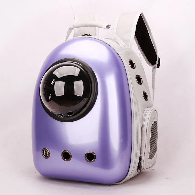 Cat Backpack Astronaut Window Bubble Carrying Pet Carrier Travel Bag Breathable Space Capsule Transparent Bags Dog