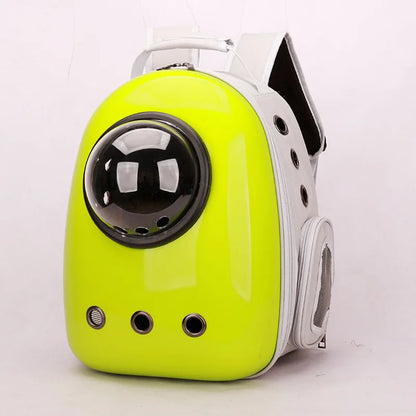 Cat Backpack Astronaut Window Bubble Carrying Pet Carrier Travel Bag Breathable Space Capsule Transparent Bags Dog