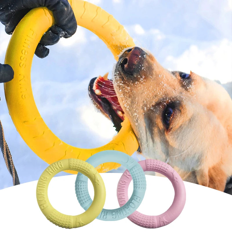 Dog Toy Training Ring Puller Puppy Flying Disk Chewing Toys Outdoor Interactive Toy Dog Game Playing Supplies Zabawki Dla Psa