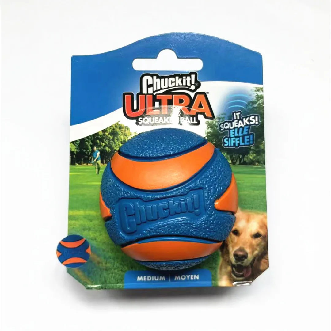 Chuckit Ball Ultra Fetch Light SQUAEKS STRATO