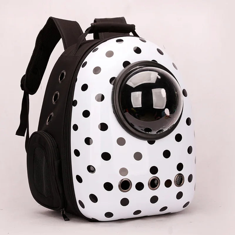 Cat Backpack Astronaut Window Bubble Carrying Pet Carrier Travel Bag Breathable Space Capsule Transparent Bags Dog