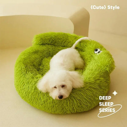 Super Cat Bed Warm Sleeping Cat Nest Soft Long Plush Best Pet Dog Bed for Dogs Basket Cushion Cat Bed Cat Mat Animals Sleeping