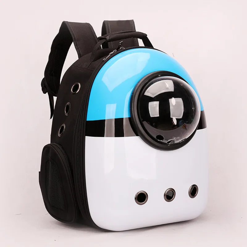 Cat Backpack Astronaut Window Bubble Carrying Pet Carrier Travel Bag Breathable Space Capsule Transparent Bags Dog