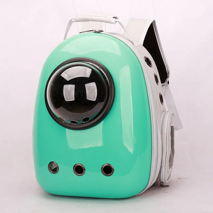 Cat Backpack Astronaut Window Bubble Carrying Pet Carrier Travel Bag Breathable Space Capsule Transparent Bags Dog