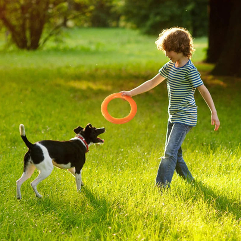 Dog Toy Training Ring Puller Puppy Flying Disk Chewing Toys Outdoor Interactive Toy Dog Game Playing Supplies Zabawki Dla Psa