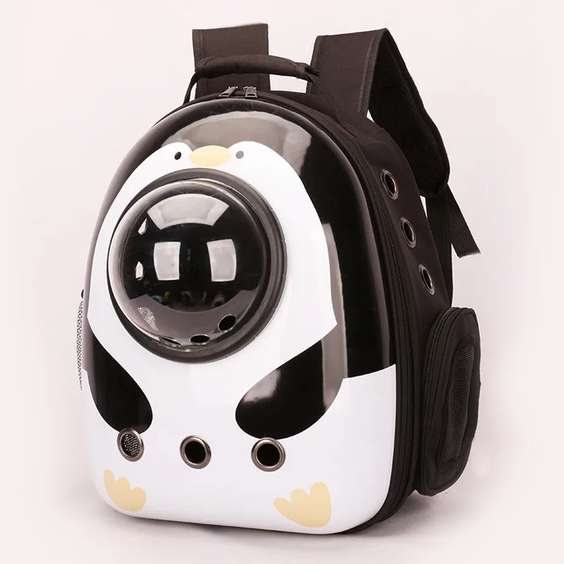 Cat Backpack Astronaut Window Bubble Carrying Pet Carrier Travel Bag Breathable Space Capsule Transparent Bags Dog