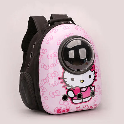 Cat Backpack Astronaut Window Bubble Carrying Pet Carrier Travel Bag Breathable Space Capsule Transparent Bags Dog