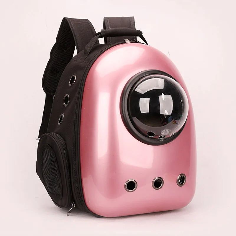 Cat Backpack Astronaut Window Bubble Carrying Pet Carrier Travel Bag Breathable Space Capsule Transparent Bags Dog