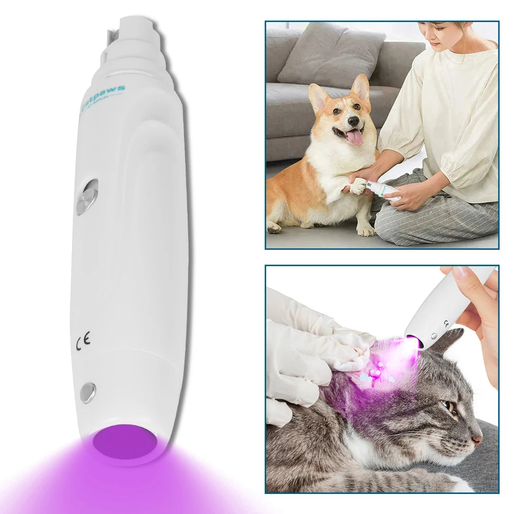 Electric Dog Claw Grinder USB Rechargeable Electric Dog Nail Trimmer Quiet Electric Pet Cat Paws Nail Grooming Trimmer Tools