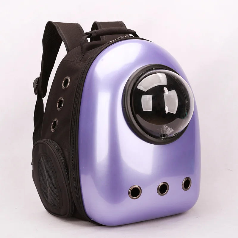 Cat Backpack Astronaut Window Bubble Carrying Pet Carrier Travel Bag Breathable Space Capsule Transparent Bags Dog