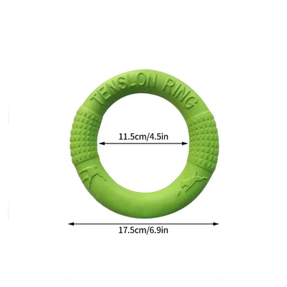 Dog Toy Training Ring Puller Puppy Flying Disk Chewing Toys Outdoor Interactive Toy Dog Game Playing Supplies Zabawki Dla Psa