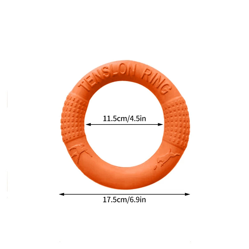 Dog Toy Training Ring Puller Puppy Flying Disk Chewing Toys Outdoor Interactive Toy Dog Game Playing Supplies Zabawki Dla Psa