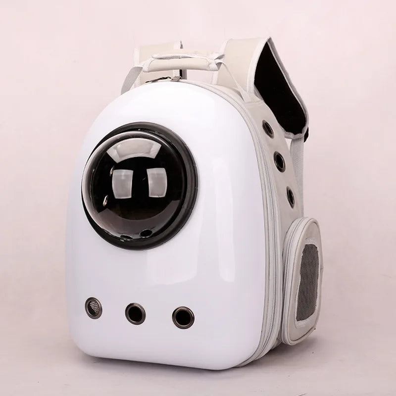 Cat Backpack Astronaut Window Bubble Carrying Pet Carrier Travel Bag Breathable Space Capsule Transparent Bags Dog