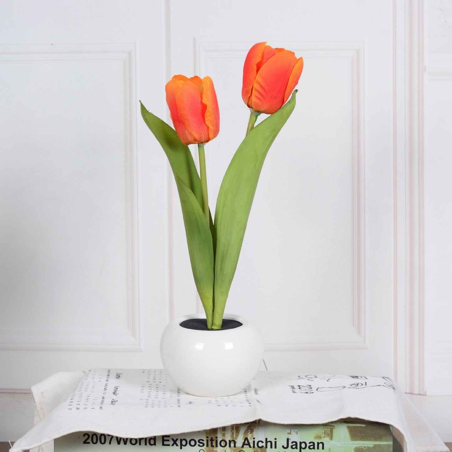 LED Tulip Flower Night Light